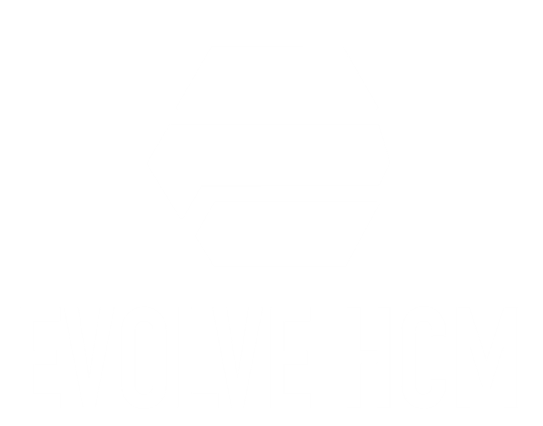 Evolve white clear
