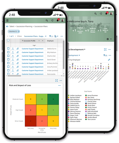 Cannabis Succession Software Mobile Device Screenshots